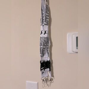 Long multi color key rings. (Victoria Secret) .. Brand new.